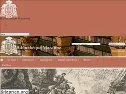 Sites similar to bibliotheque-mazarine.fr