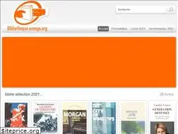 Sites similar to bibliotheque-orange.org