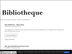 Sites similar to bibliotheque.de