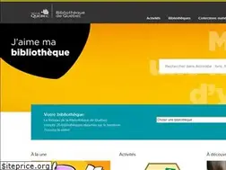 Sites similar to bibliothequedequebec.qc.ca