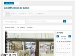 Sites similar to bibliotheques-sens.fr