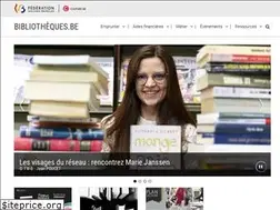 Sites similar to bibliotheques.be
