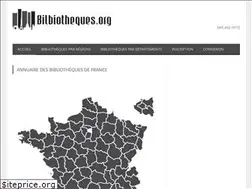 Sites similar to bibliotheques.org
