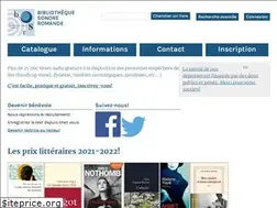 Sites similar to bibliothequesonore.ch