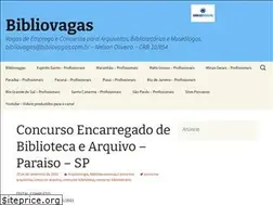 Sites similar to bibliovagas.com.br