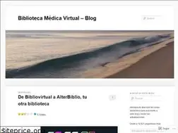 Sites similar to bibliovirtual.wordpress.com