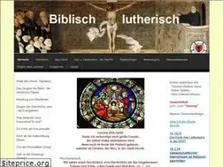 Sites similar to biblisch-lutherisch.de