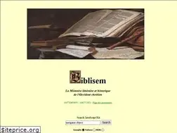Sites similar to biblisem.net