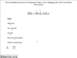 Sites similar to bibsandbootsfabric.com