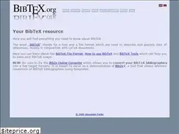 Sites similar to bibtex.org