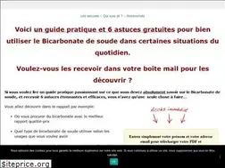 Sites similar to bicarbonatedesoude.fr