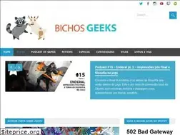 Sites similar to bichosgeeks.com