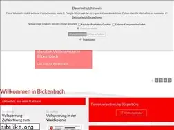 Sites similar to bickenbach-bergstrasse.de