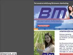 Sites similar to bickmann-marketing.de