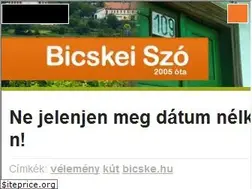 Sites similar to bicske.blog.hu