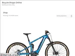 Sites similar to bicycleshopsonline.com
