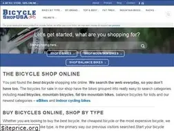 Sites similar to bicycleshopusa.com