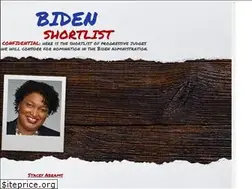 Sites similar to bidenshortlist.com