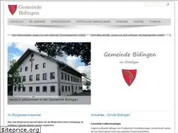 Sites similar to bidingen.de
