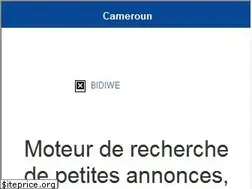 Sites similar to bidiwe.cm
