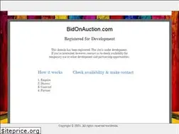 Sites similar to bidonauction.com