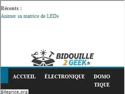 Sites similar to bidouille2geek.fr