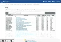 Sites similar to bids.delaware.gov