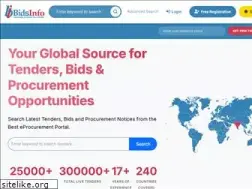 Sites similar to bidsinfo.com