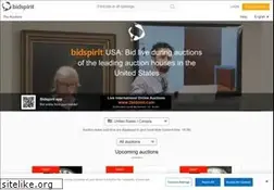 Sites similar to bidspirit.com