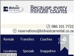 Sites similar to bidvestcarrental.co.za