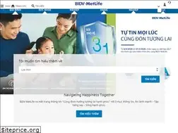 Sites similar to bidvmetlife.com.vn