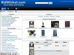 Sites similar to bidwicket.com