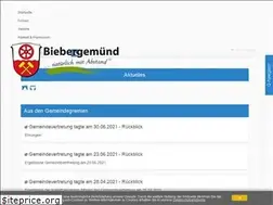 Sites similar to biebergemuend.net