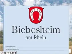 Sites similar to biebesheim.de