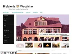 Sites similar to bielefelds-westliche.de
