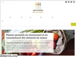 Sites similar to bien-manger-selon-les-saisons.com
