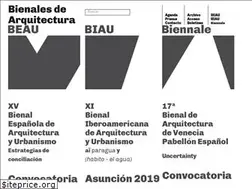 Sites similar to bienalesdearquitectura.es