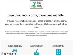 Sites similar to biendansmoncorps.fr