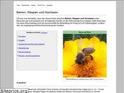 Sites similar to bienen-wespen-und-hornissen.de