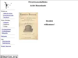 Sites similar to bienenarchiv.de