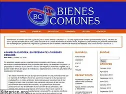 Sites similar to bienescomunes.org