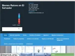 Sites similar to bienesraicesenelsalvador.com