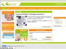Sites similar to bienmangerpourmieuxvivre.fr