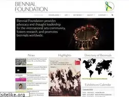 Sites similar to biennialfoundation.org