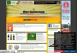 Sites similar to bier-universum.de