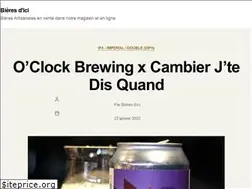 Sites similar to bieresdici.fr