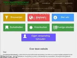 Sites similar to bieretiketten.nl