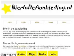 Sites similar to bierindeaanbieding.nl