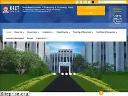 Sites similar to bietjhs.ac.in