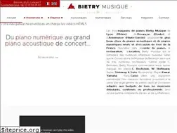 Sites similar to bietry-musique.com